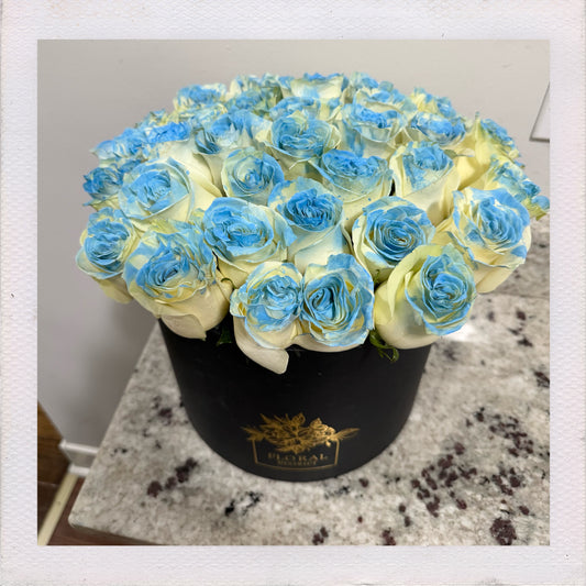 Blue Love Flowers